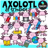 Axolotl At School Clip Art Set {Educlips Clipart}