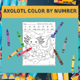 Axolotl Color By Number