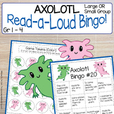 Axolotl Bingo Game | 25 Bingo Cards | Bank of Facts | Read