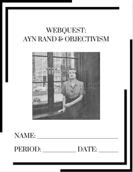 Preview of Ayn Rand (Anthem) WebQuest