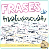 Frases de motivación - Motivational posters in Spanish