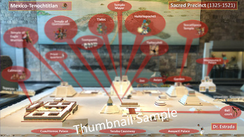 Preview of Aztec Capital Tenochtitlan - Infographic - 1 page