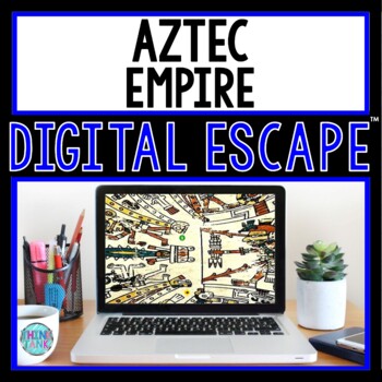 Preview of Aztec Empire DIGITAL ESCAPE ROOM for Google Drive®