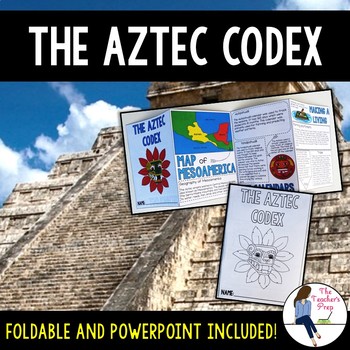 Preview of Aztec Empire Codex Foldable