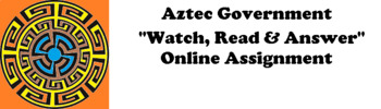 Preview of Aztec Government "Watch, Read & Answer" Online Assignment