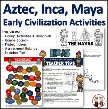 Preview of Aztec, Inca, Maya Unit