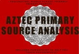 Aztec Primary Source Analysis