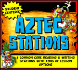 Aztec Stations - Reading Centers Activity -Graphic Organiz