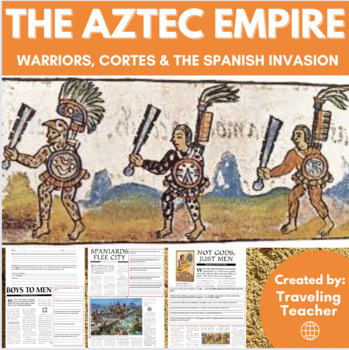 Preview of Aztec Warfare: Warriors, Cortes & the Spanish Invasion: Reading Passages