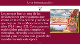 Aztec empire introduction- google slides presentation all 