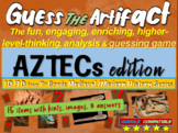 Aztecs “Guess the artifact” game: engaging PPT with pictur