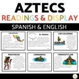 Aztecs | Los Aztecas Readings Activities and Bulletin Boar