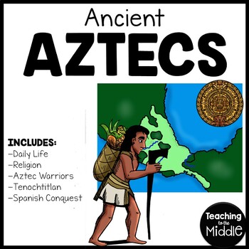 Preview of Aztecs Informational Text Reading Comprehension Worksheet Bundle Mesoamerica