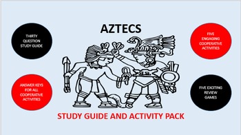 Preview of Aztecs: Study Guide and Activity Pack