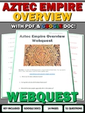 Aztecs - Webquest with Key (PDF and Google Doc Included)