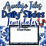 Azuelejo Tiles | Azores | Portuguese Inspired | Daily Slid