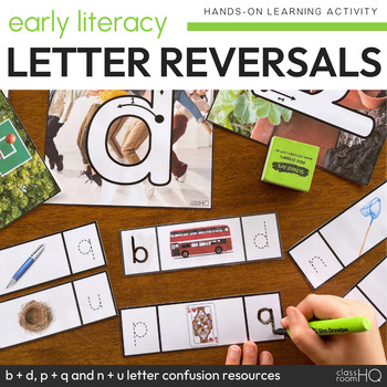 Letter Confusion Cards B D P Q Letter Reversals By You Clever Monkey