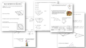 Preview of B.E.S.T. Geometry EOC Practice 1