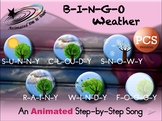 B-I-N-G-O Weather - Animated Step-by-Step Song - PCS