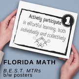 B/W Florida BEST MTRS Math Posters