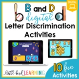 B and D Letter Discrimination Digital Activities | Google 