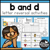 B and D Letter Reversal Activity Pack