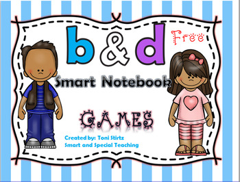 Preview of B and D Reversal Games for SMART Board Free