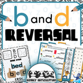 Dyslexia & Dysgraphia B and D Reversal No Prep Worksheets