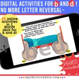 B and D Reversals Digital Boom Activities ✨ Letter Reversa
