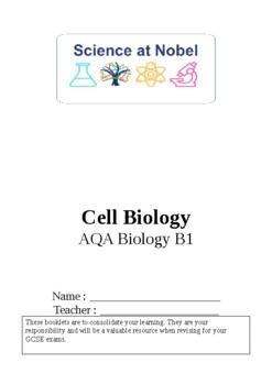 Preview of B1: Cell Biology Complete Unit