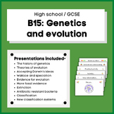 B15 Genetics and evolution (GCSE)