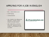 B2.1 - Intermediate  - Applying For A New Job In English -
