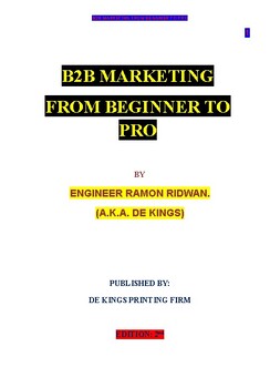 Preview of B2b Marketing from beginner to Pro