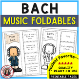 Music Composer Worksheets - BACH Biography Research and Li