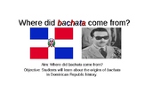 BACHATA: A VISUAL HISTORY