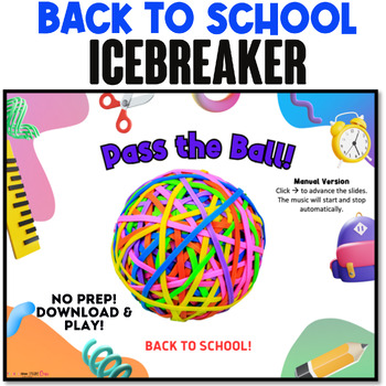 Preview of ICEBREAKER BACK TO SCHOOL ACTIVITY - GET TO KNOW EACH OTHER