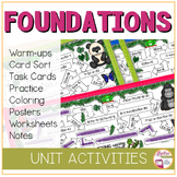 BACK TO SCHOOL | ALGEBRA 1 ALGEBRA FOUNDATIONS Bundle