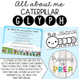 BACK TO SCHOOL- ALL ABOUT ME CATERPILLAR GLYPHS