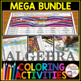 BACK TO SCHOOL | Algebra 1 Curriculum | Math Coloring Acti