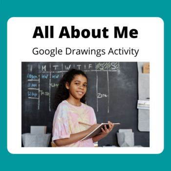 Preview of BACK TO SCHOOL -- All About Me Google Drawings Activity