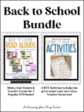 BACK TO SCHOOL Bundle (Read Aloud & Getting to Know You Ac