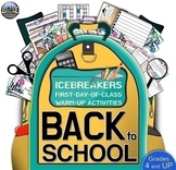 Back to School Activities for First day of School and Comm