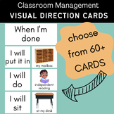 BACK TO SCHOOL | CLASSROOM MANAGEMENT | Visual Direction Cards