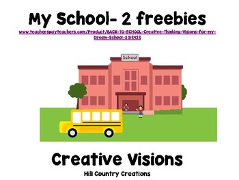 Preview of BACK TO SCHOOL: Creative Visions for my school