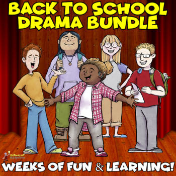 Preview of BACK TO SCHOOL DRAMA BUNDLE GRADES 5-8