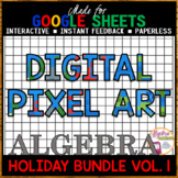 BACK TO SCHOOL | Digital Resources Pixel Art Algebra 1 Hol
