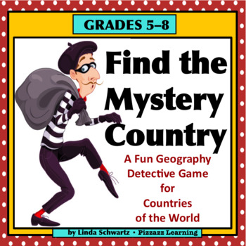 Preview of FIND THE MYSTERY COUNTRY  • GRADES 5–8 • Great for Early Finishers!