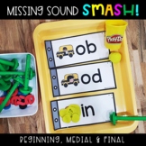 BACK TO SCHOOL Fall Missing Sound CVC SMASH Cards - Mornin