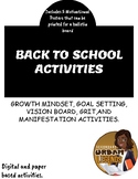 BACK TO SCHOOL ACTIVITIES FOR MIDDLE AND HIGH SCHOOL STUDENTS
