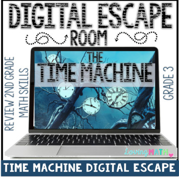 Preview of BACK TO SCHOOL Grade 3 Math Digital Escape Room 